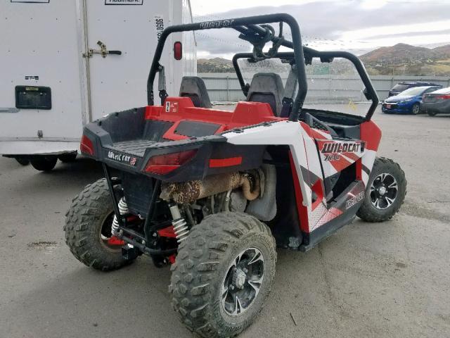 4UF15MPV4FT312059 - 2015 ARCTIC CAT WILDCAT TR RED photo 4