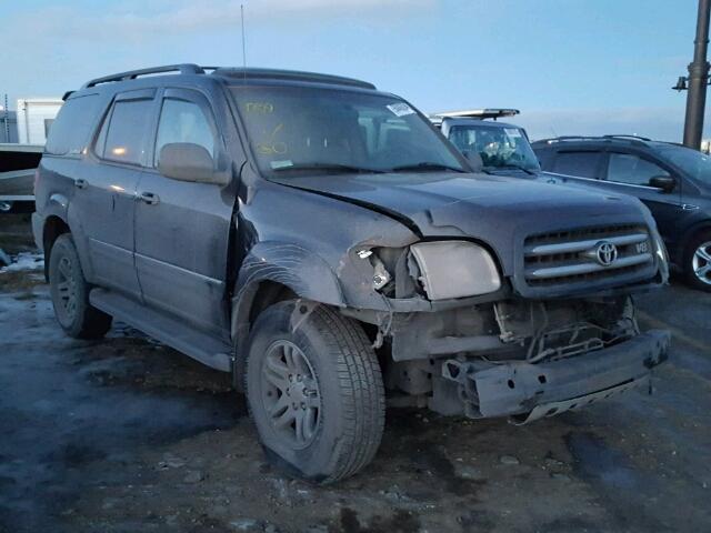 5TDBT48A54S223691 - 2004 TOYOTA SEQUOIA LI BLACK photo 1