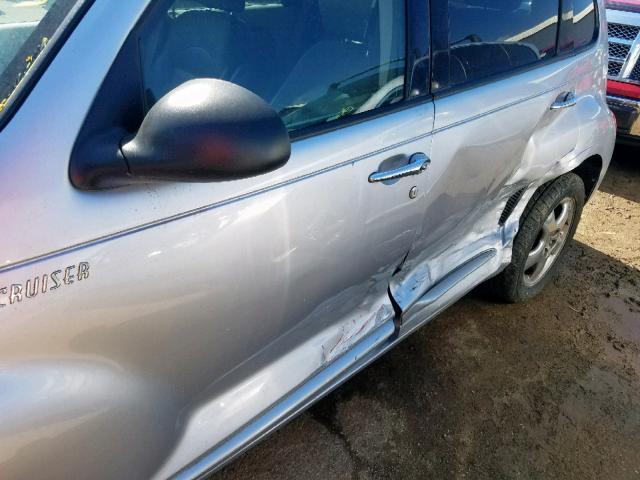 3C8FY68B12T245177 - 2002 CHRYSLER PT CRUISER SILVER photo 9