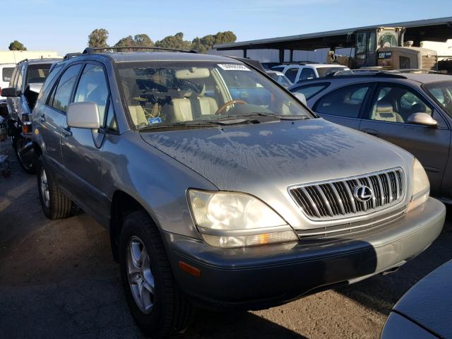 JTJGF10U820121896 - 2002 LEXUS RX 300 SILVER photo 1