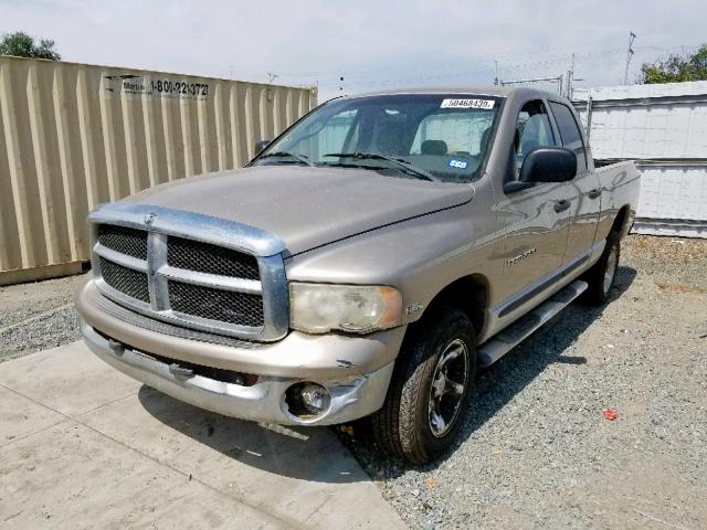 1D7HU18D04J177898 - 2004 DODGE RAM 1500 S GOLD photo 2