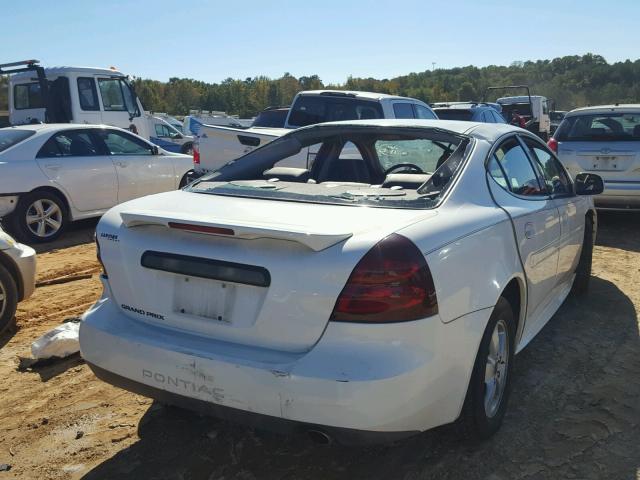 2G2WP552761233565 - 2006 PONTIAC GRAND PRIX WHITE photo 4