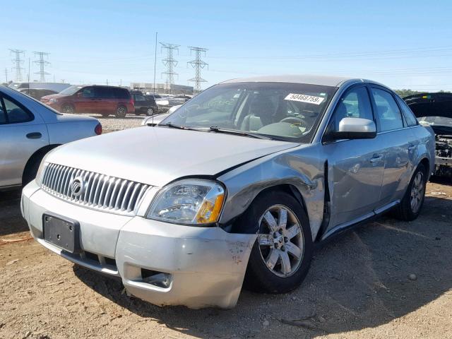 1MEHM40176G613643 - 2006 MERCURY MONTEGO LU SILVER photo 2