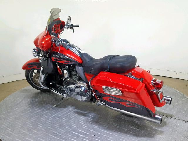 1HD1PR814AB950710 - 2010 HARLEY-DAVIDSON FLHTCUSE5 RED photo 6