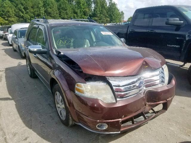 1FMDK03WX9GA02947 - 2009 FORD TAURUS X L MAROON photo 1