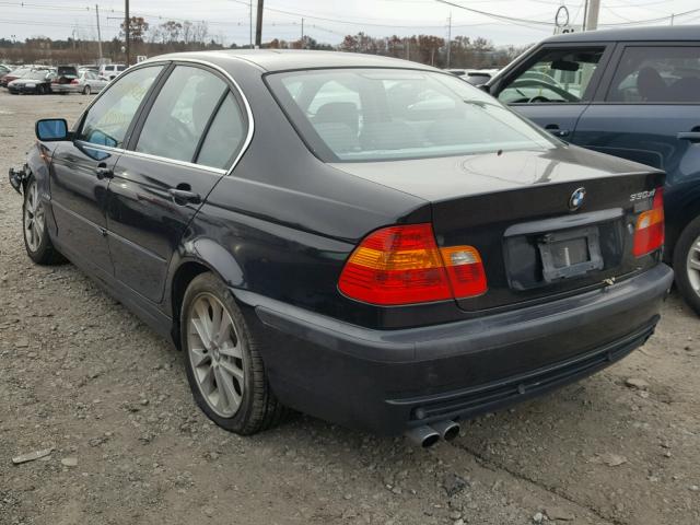 WBAEW53493PG23838 - 2003 BMW 330 XI BLACK photo 3