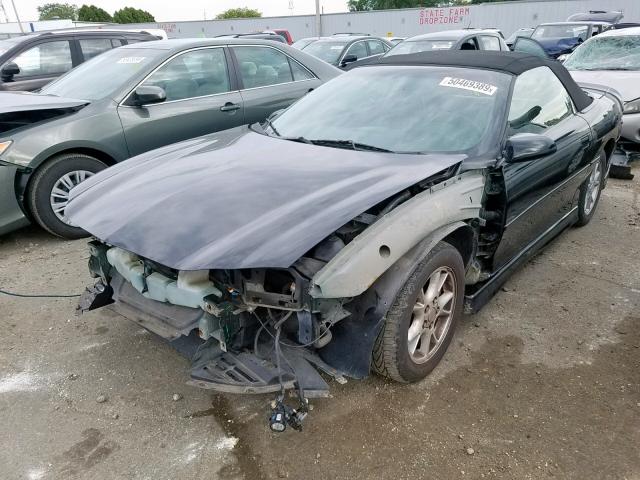 2G1FP32G622112541 - 2002 CHEVROLET CAMARO Z28 BLACK photo 2