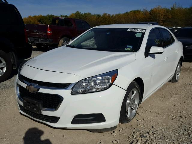 1G11C5SL8FF236426 - 2015 CHEVROLET MALIBU 1LT WHITE photo 2