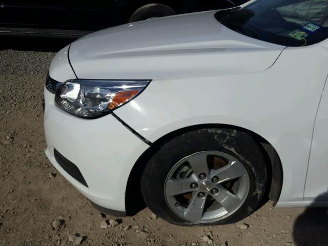 1G11C5SL8FF236426 - 2015 CHEVROLET MALIBU 1LT WHITE photo 9