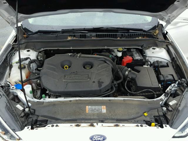 3FA6P0K9XHR102859 - 2017 FORD FUSION TIT WHITE photo 7