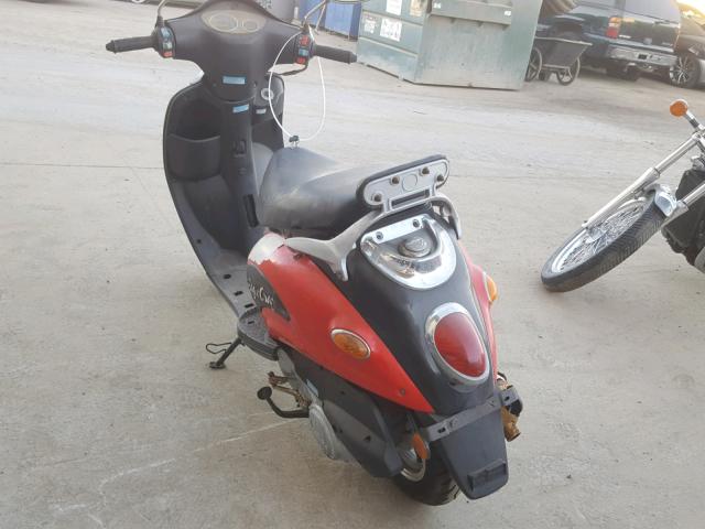 LT4TBKA097Z000008 - 2008 TAIZ SCOOTER RED photo 3