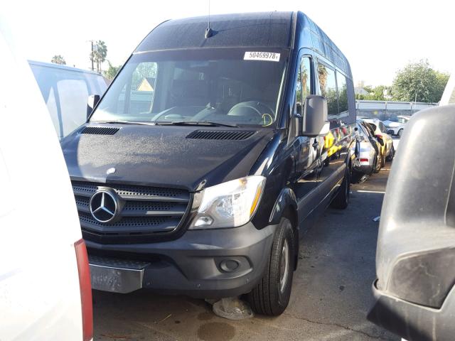 WDZPE8CD3E5893112 - 2014 MERCEDES-BENZ SPRINTER 2 BLACK photo 2