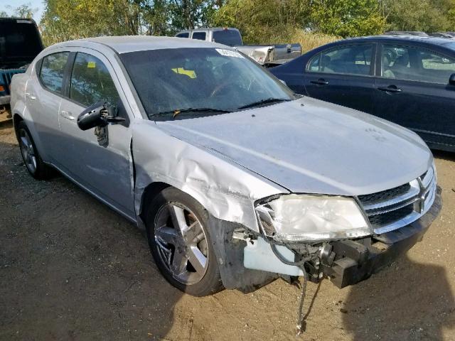 1B3BD2FG9BN572270 - 2011 DODGE AVENGER LU SILVER photo 1