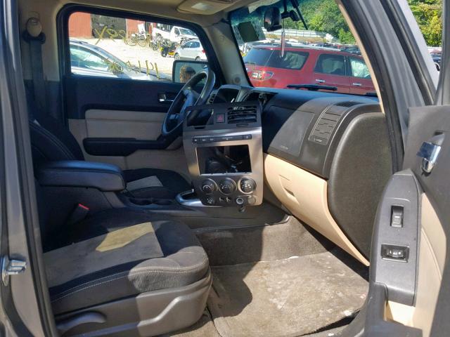 5GTEN13E588181364 - 2008 HUMMER H3 GRAY photo 5