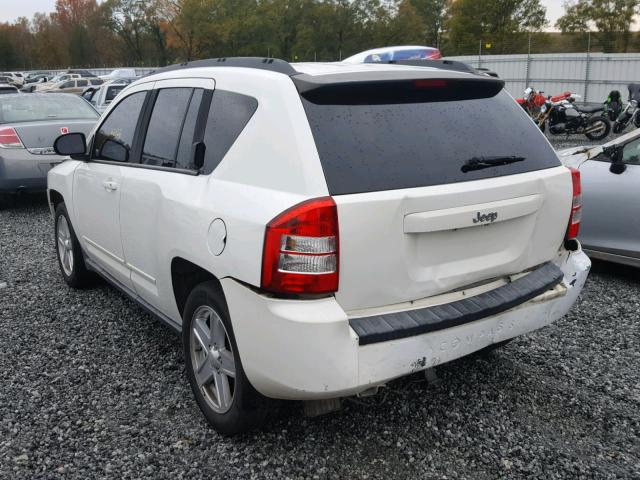 1J4NT4FB4AD612302 - 2010 JEEP COMPASS SP 白色 照片 3
