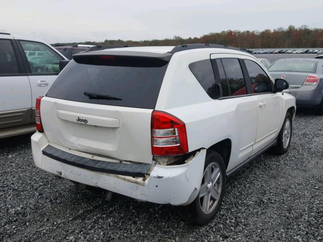 1J4NT4FB4AD612302 - 2010 JEEP COMPASS SP WHITE photo 4