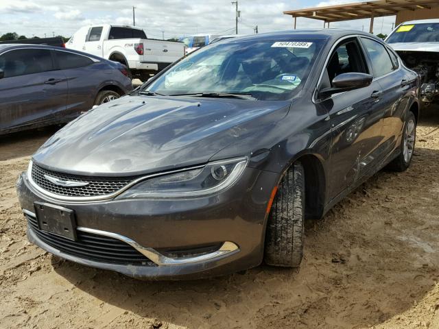 1C3CCCAB1FN615999 - 2015 CHRYSLER 200 LIMITE SILVER photo 2