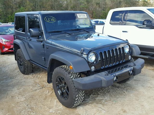 1C4AJWAG9HL627970 - 2017 JEEP WRANGLER S BLUE photo 1