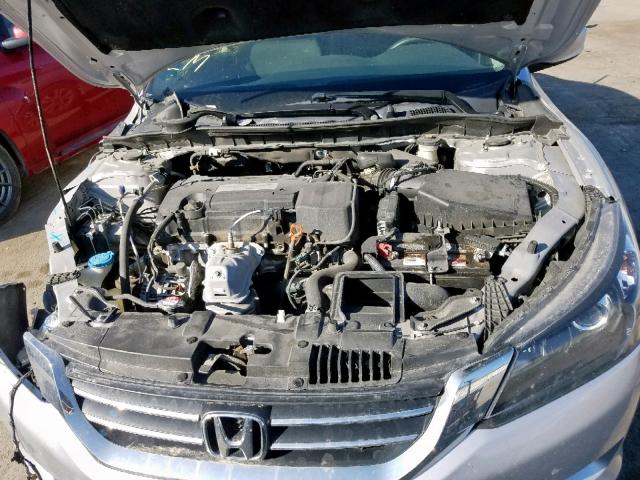 1HGCR2F31FA104811 - 2015 HONDA ACCORD LX SILVER photo 7