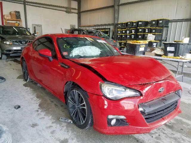 JF1ZCAC11D1601738 - 2013 SUBARU BRZ 2.0 LI RED photo 1