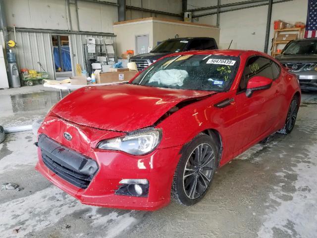 JF1ZCAC11D1601738 - 2013 SUBARU BRZ 2.0 LI RED photo 2