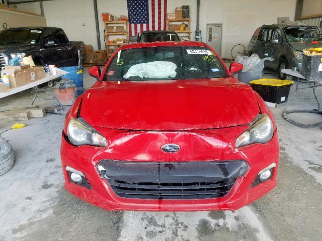 JF1ZCAC11D1601738 - 2013 SUBARU BRZ 2.0 LI RED photo 9