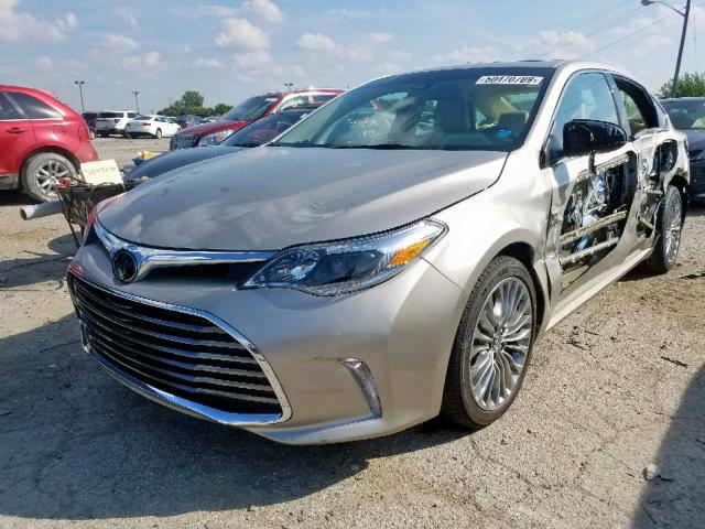 4T1BK1EB6JU272304 - 2018 TOYOTA AVALON XLE TAN photo 2