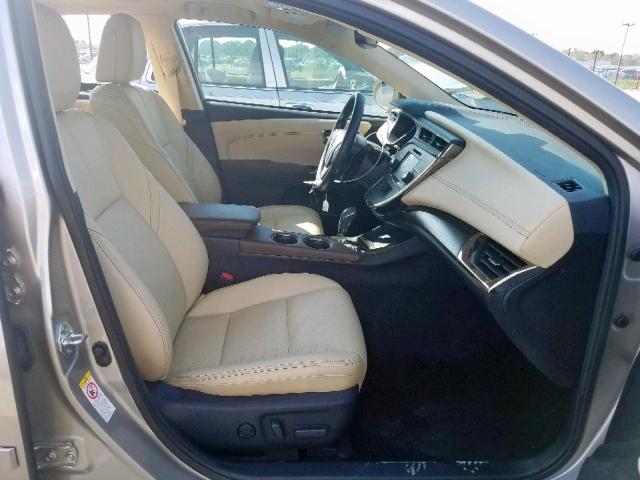 4T1BK1EB6JU272304 - 2018 TOYOTA AVALON XLE TAN photo 5