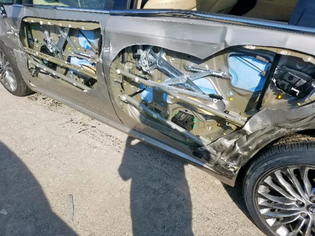 4T1BK1EB6JU272304 - 2018 TOYOTA AVALON XLE TAN photo 9