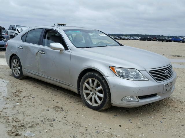 JTHCL46F395003982 - 2009 LEXUS LS 460 SILVER photo 1