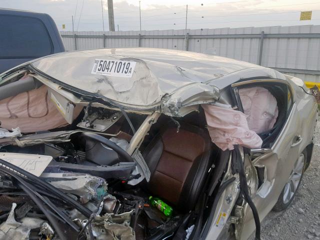 1G11F5SL5FF322915 - 2015 CHEVROLET MALIBU LTZ ოქროსფერი ფოტო 9