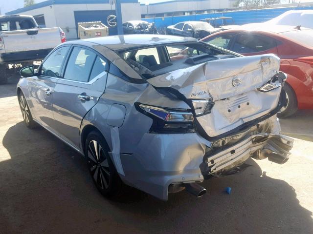 1N4BL4EV7KC249866 - 2019 NISSAN ALTIMA SL SILVER photo 3