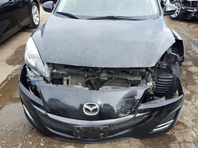 JM1BL1S53A1214779 - 2010 MAZDA 3 S BLACK photo 9