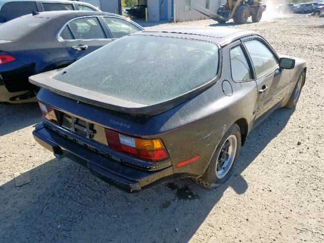 WP0AA0948EN464185 - 1984 PORSCHE 944 BLACK photo 4