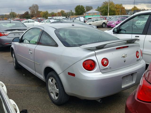 1G1AL18F087121617 - 2008 CHEVROLET COBALT LT SILVER photo 3