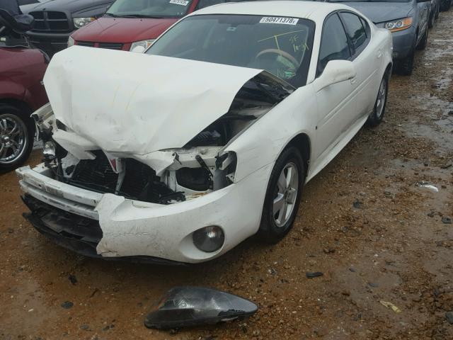 2G2WP552761277923 - 2006 PONTIAC GRAND PRIX WHITE photo 2