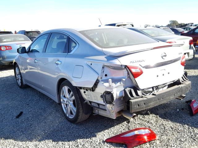 1N4BL3AP9HC263682 - 2017 NISSAN ALTIMA 3.5 SILVER photo 3