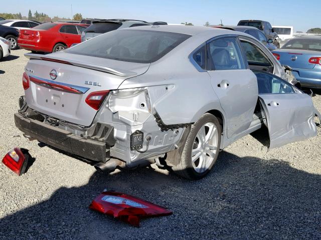 1N4BL3AP9HC263682 - 2017 NISSAN ALTIMA 3.5 SILVER photo 4