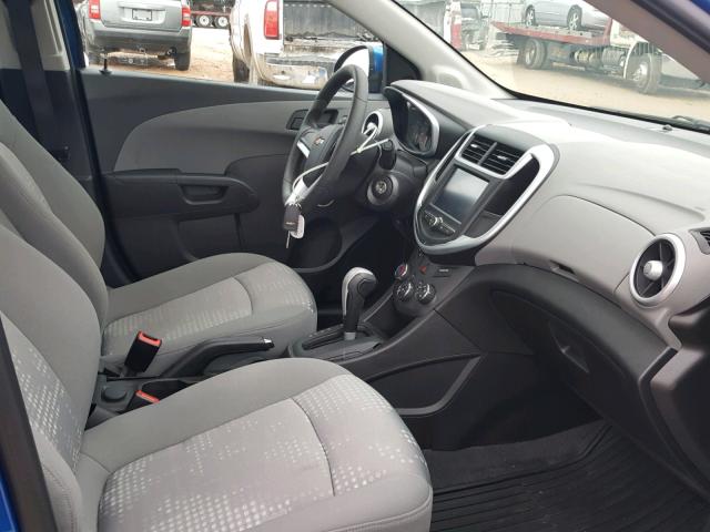 1G1JB5SH1H4161050 - 2017 CHEVROLET SONIC LS 蓝色 照片 5