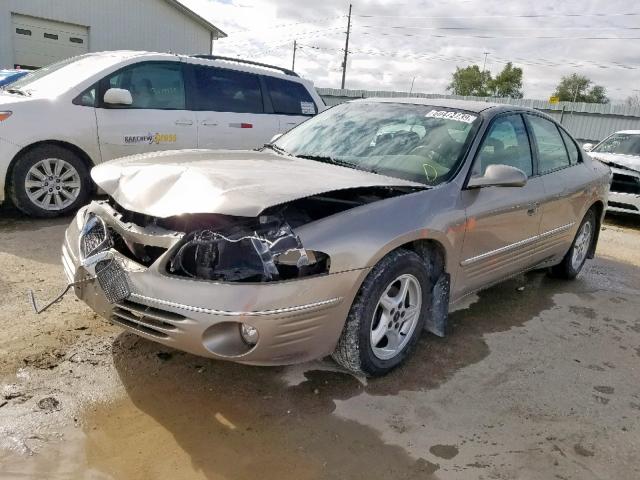 1G2HX54K314142574 - 2001 PONTIAC BONNEVILLE GOLD photo 2