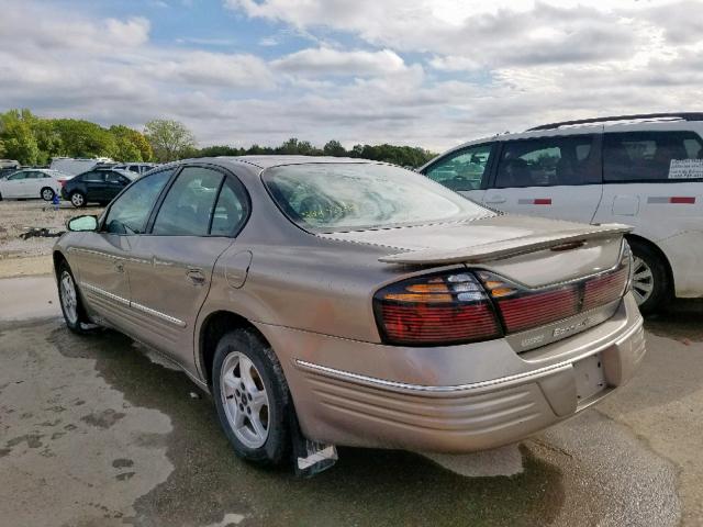 1G2HX54K314142574 - 2001 PONTIAC BONNEVILLE GOLD photo 3