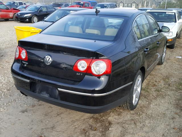 WVWAK73C98E227179 - 2008 VOLKSWAGEN PASSAT KOM BLACK photo 4