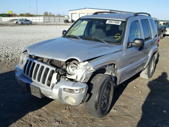 1J4GL58K93W587108 - 2003 JEEP LIBERTY LI SILVER photo 2