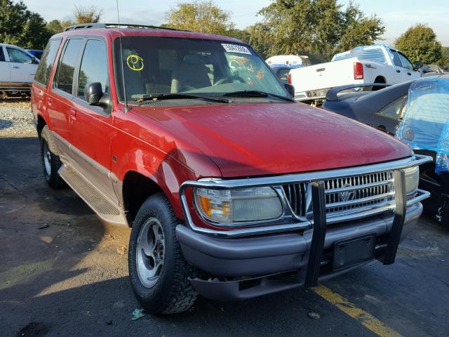 4M2DU55P5VUJ52214 - 1997 MERCURY MOUNTAINEE RED photo 1