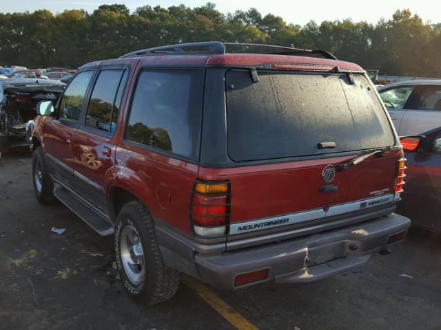 4M2DU55P5VUJ52214 - 1997 MERCURY MOUNTAINEE RED photo 3