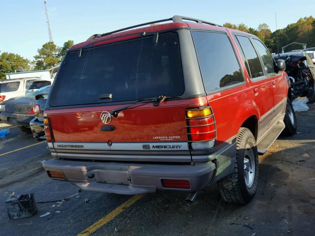 4M2DU55P5VUJ52214 - 1997 MERCURY MOUNTAINEE RED photo 4