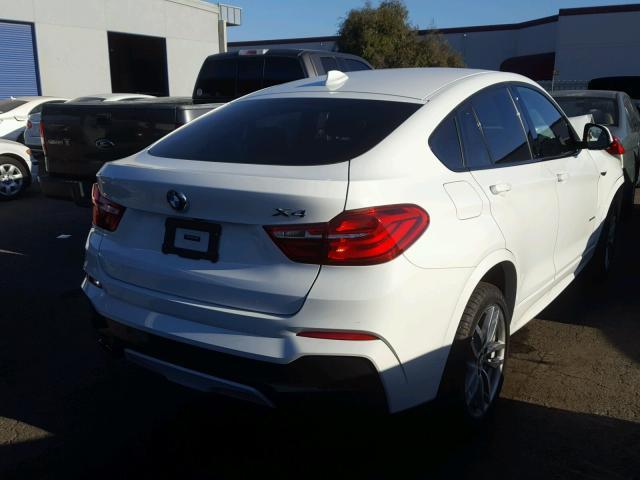 5UXXW3C51F0M86881 - 2015 BMW X4 XDRIVE2 WHITE photo 4