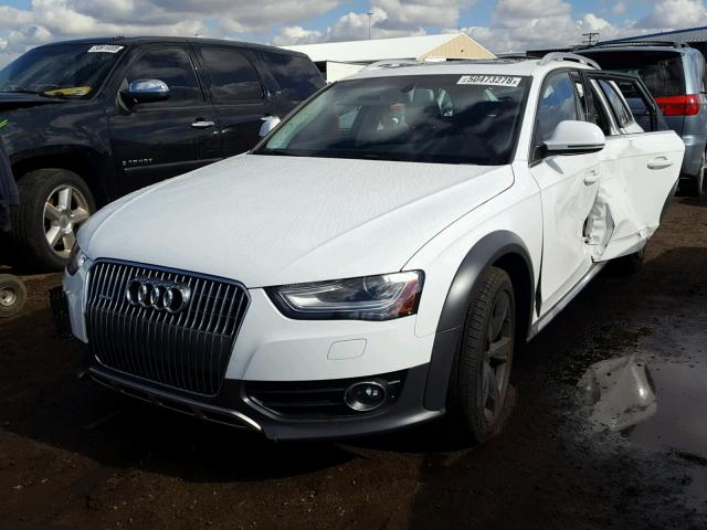 WA1UFAFL4DA128453 - 2013 AUDI A4 ALLROAD WHITE photo 2