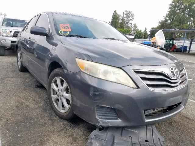 4T4BF3EK9AR077920 - 2010 TOYOTA CAMRY BASE GRAY photo 1