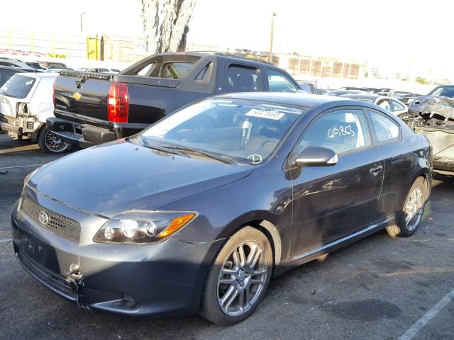 JTKDE167480248124 - 2008 TOYOTA SCION TC ნაცრისფერი ფოტო 2
